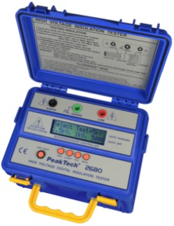 Figura 7: Medidor de resistência de isolamento.