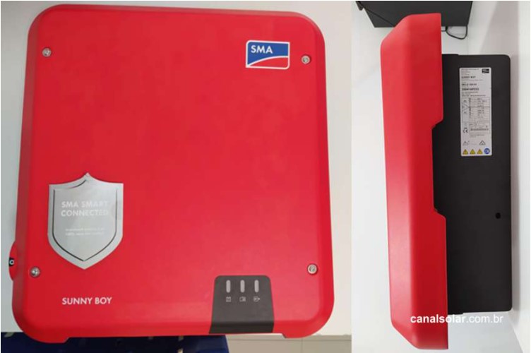 Figura 1: Inversor solar fotovoltaico do tipo grid-tie