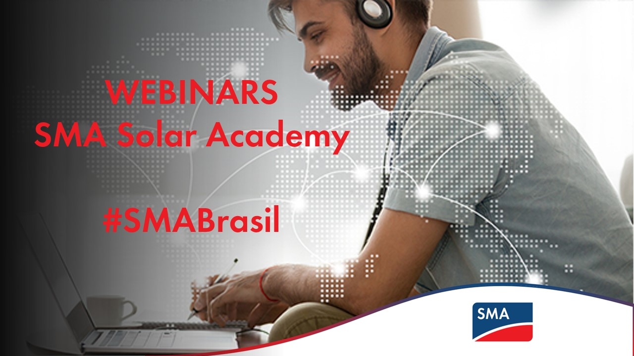 Participe dos webinars da SMA Solar Academy