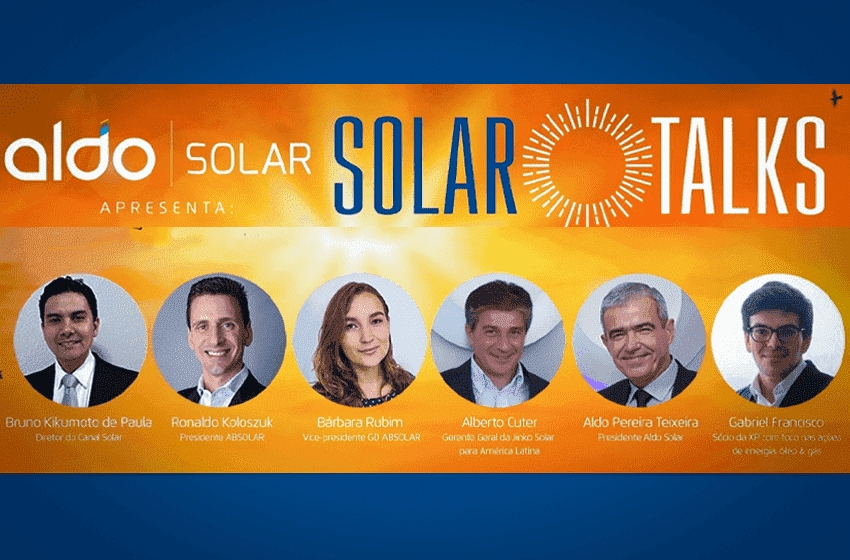 Aldo e ABSOLAR apontam retomada do setor fotovoltaico