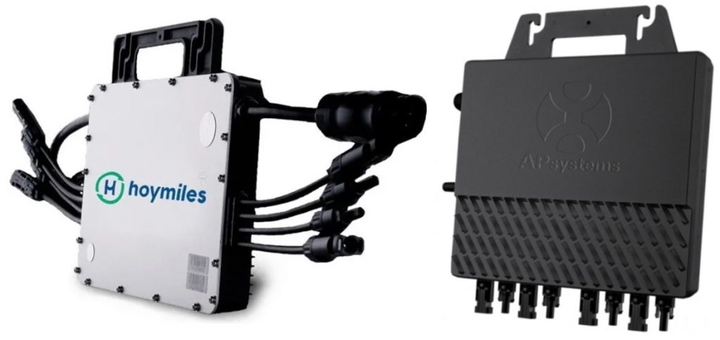 canal solar hoymiles apsystems microinversor