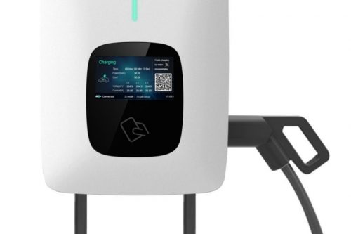 EV Charger THOR é compatível com veículos elétricos de todas as marcas. Foto: Growatt/divulgação