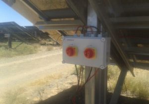 Chave seccionadora acoplada à string box Beny