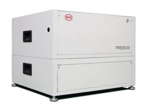 Banco de baterias de lítio Battery-box Premium LVL da BYD, destinado a aplicações em sistemas de maior porte