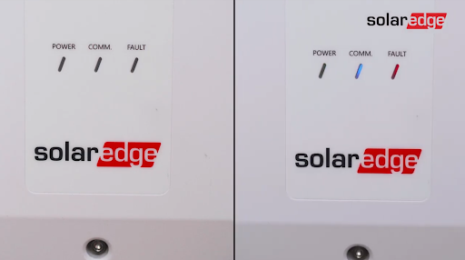 Se os LEDs estiverem apagados ou se não estiverem piscando alternadamente entre verde e azul, algum problema ocorreu