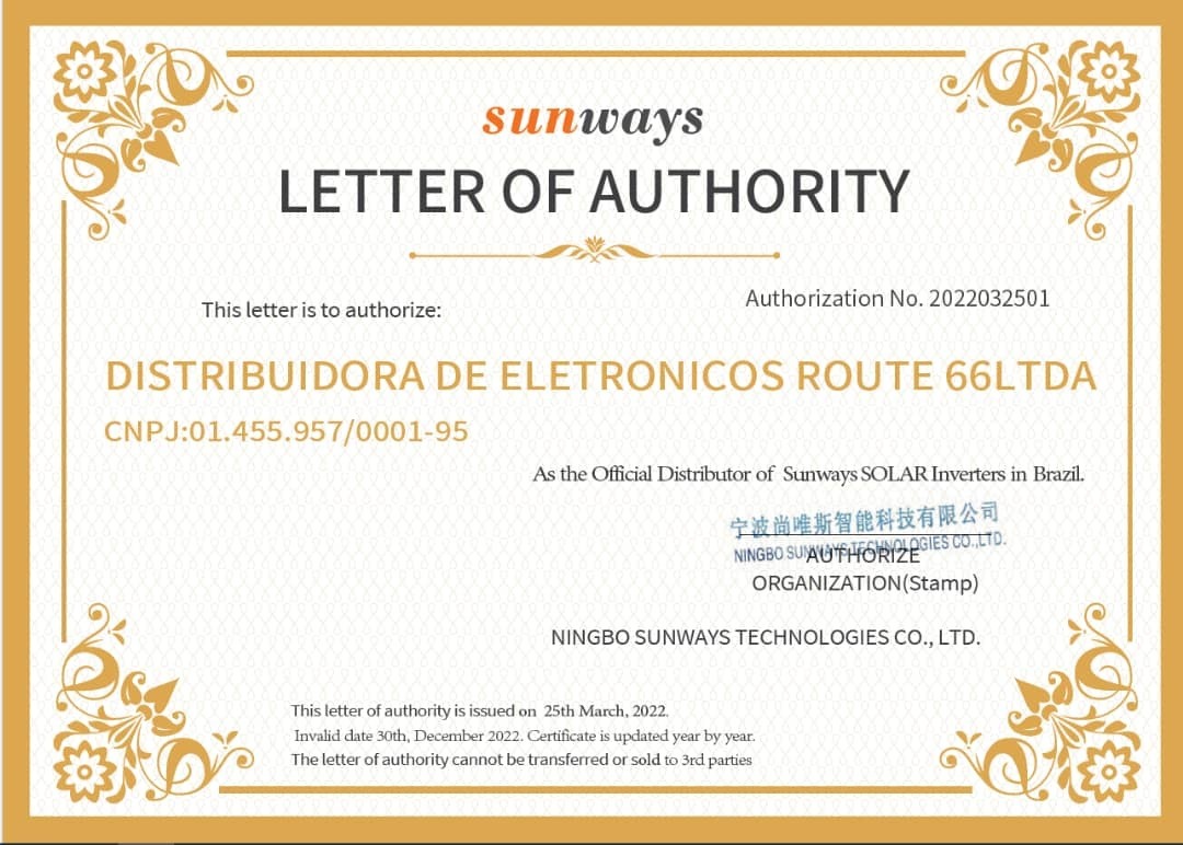 Sunways e Route 66 fecham parceria para expansão do mercado solar no Brasil