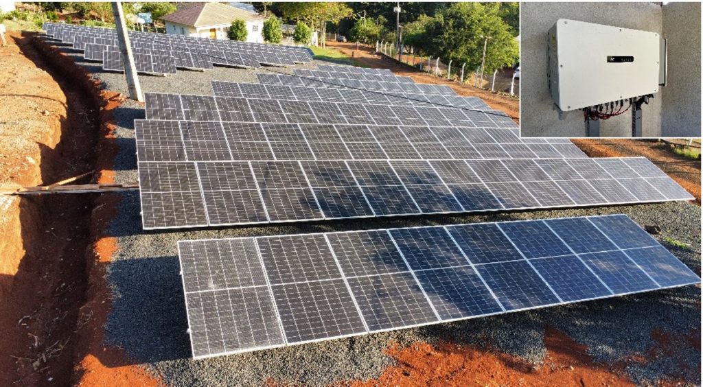 Usina Paraná Brasil 75 kWp