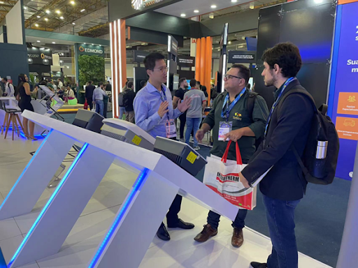 Os produtos foram lançados no Brasil na Intersolar South America. Foto: Reprodução