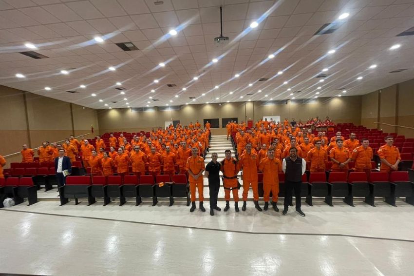 Evento contou com a presença de cerca de 250 bombeiros do Corpo de Bombeiros Militar do Distrito Federal. Foto: Reprodução