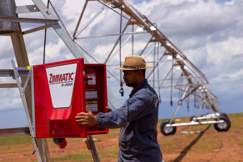 Propriedade rural contará com 12 pivôs de irrigação. Foto: Reprodução