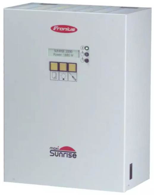 Inversor Fronius Sunrise está em operação há mais de 30 anos. Foto: Reprodução
