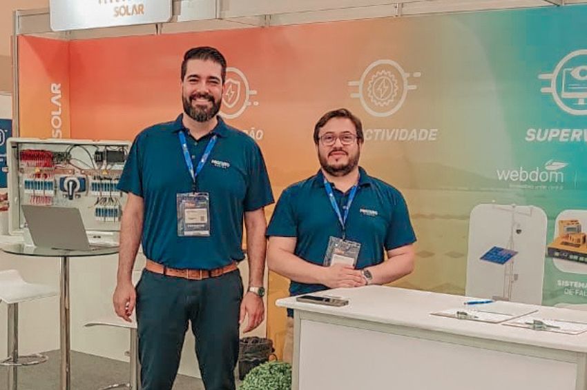 Equipe da Proauto na Intersolar Summit 2023. Foto: Reprodução