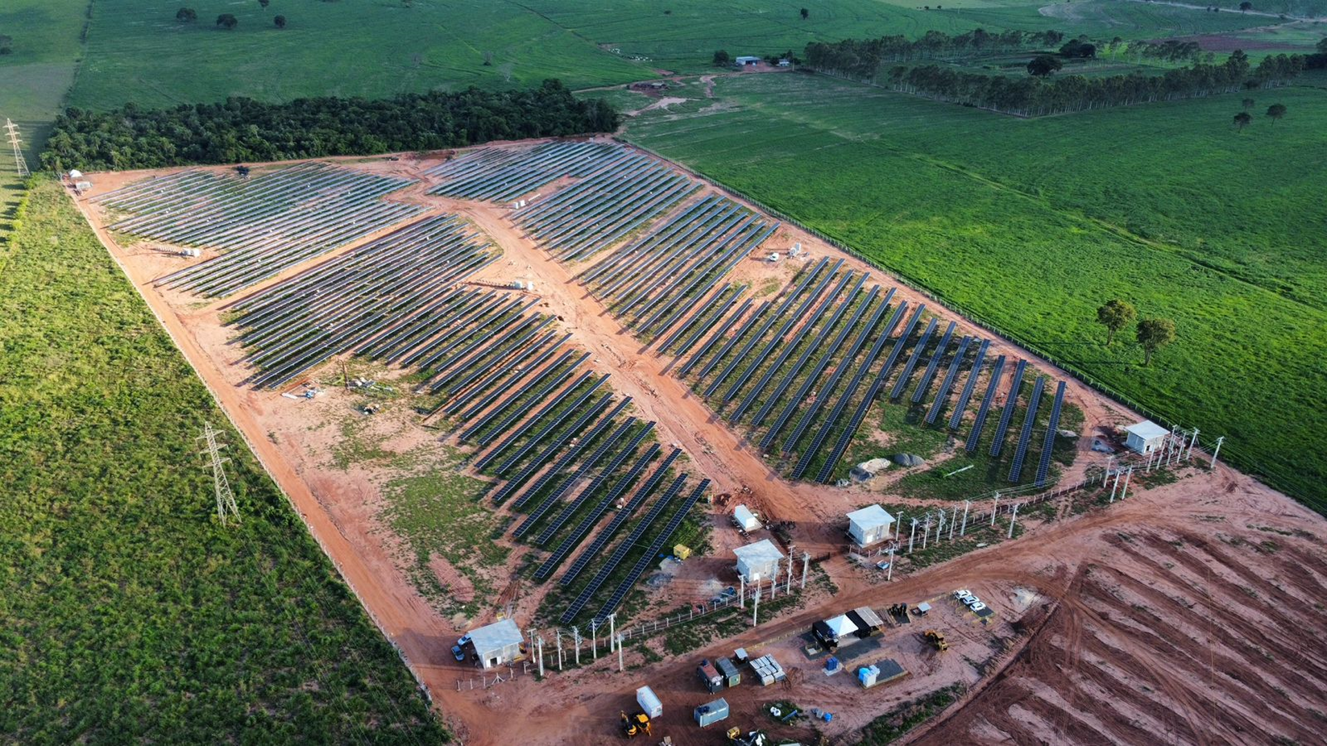 Sistema instalado no município de Loanda (PR). Foto: Helexia/Divulgação