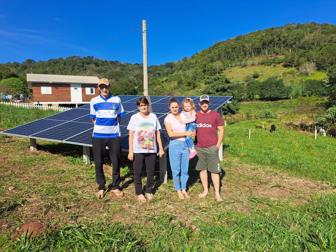 Propriedade rural de Leandro Muller e Valdir Schubert. Foto: Reprodução