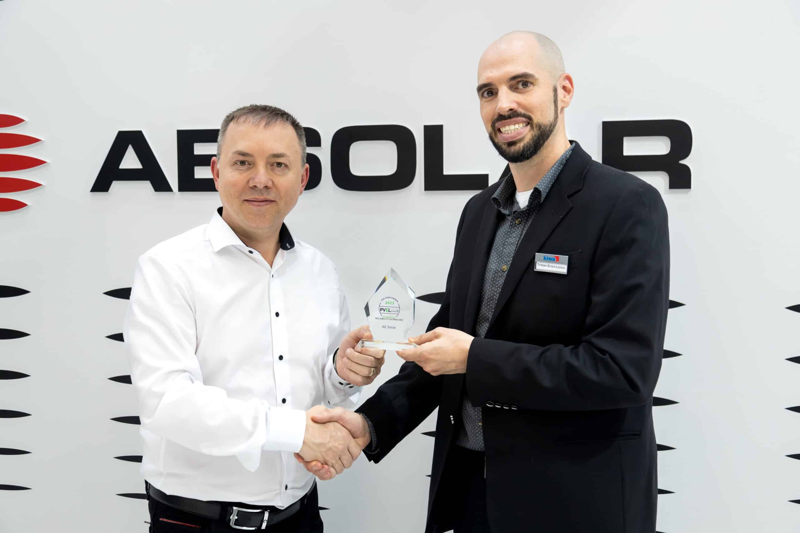 AE Solar foi eleita “2023 Top Performer” pelo PVEL. Foto: AE Solar/Divulgação