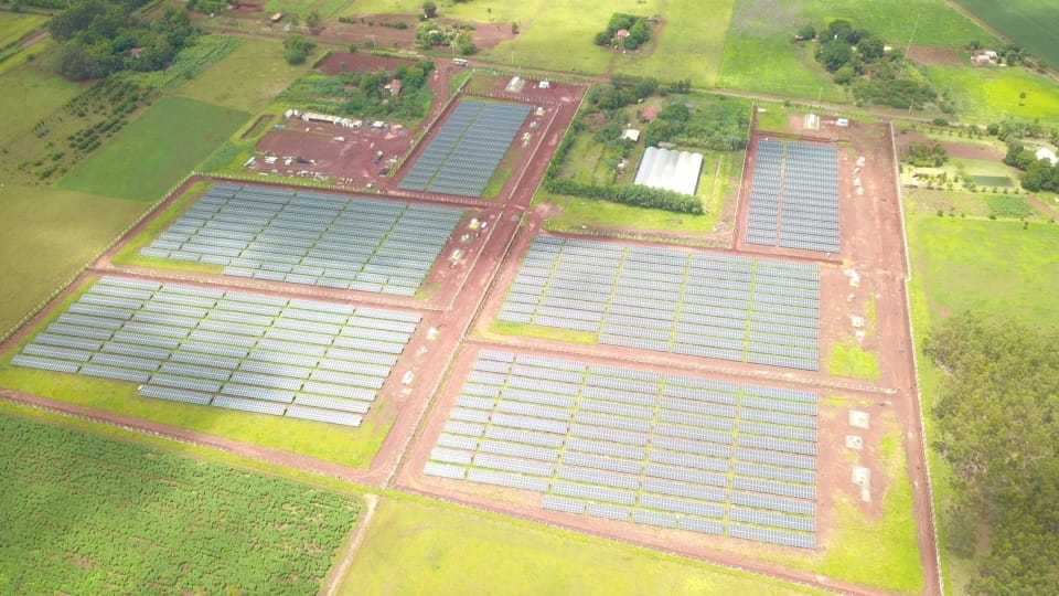 Campo Grande 2 e 3, com módulos da JA Solar. Foto: Alsol/Divulgação