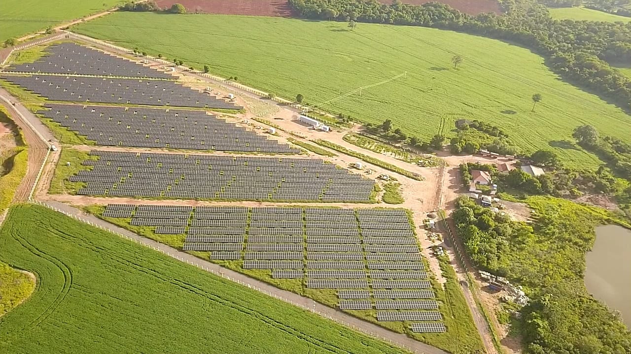 Planta em Ponta Porã, município de Mato Grosso do Sul. Foto: Alsol/Divulgação