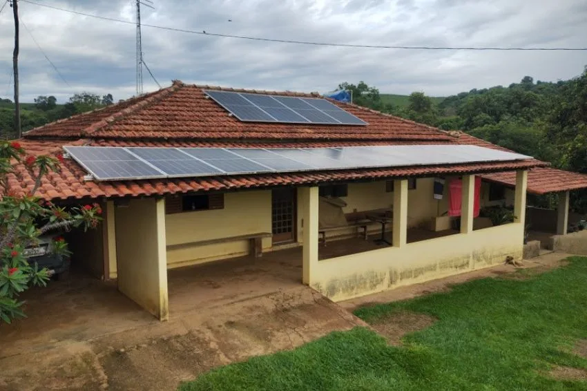Cafeicultor tem economia de 71% na conta de luz com energia solar