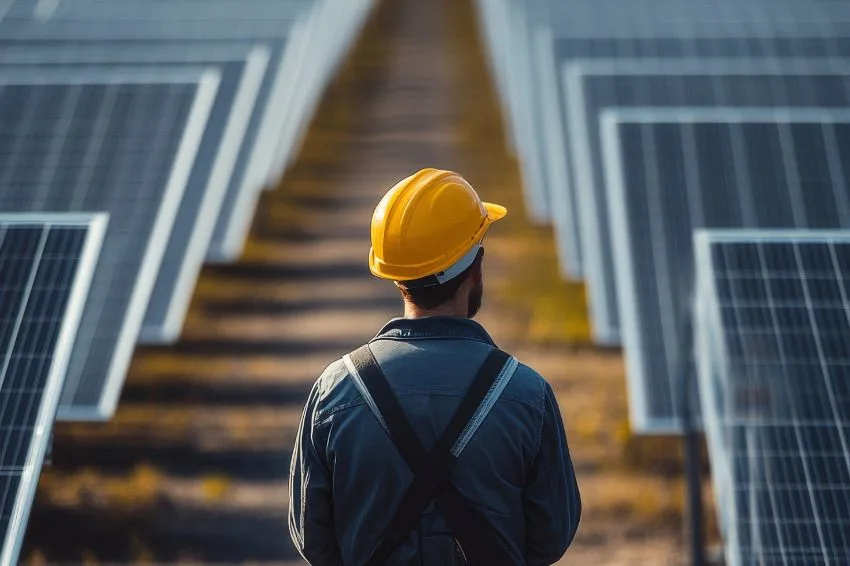 Energia solar foi a fonte renovável que mais contratou em 2023