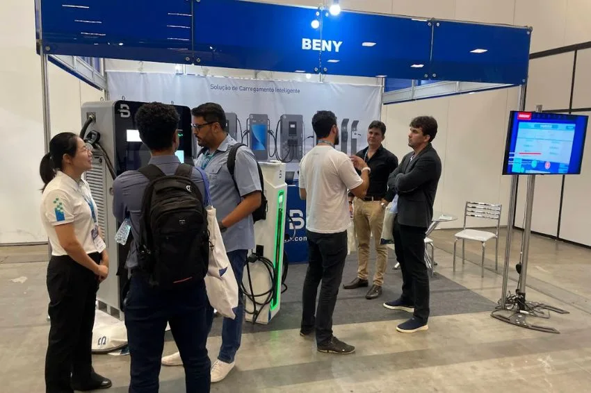 Beny apresenta soluções de recarga em CC e CA no C-MOVE 2024