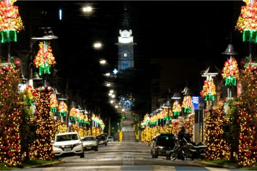 Evento de Natal em Socorro (SP) é abastecido por energia solar