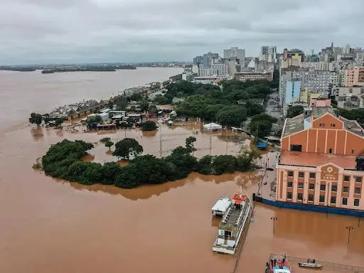 Enchentes no Rio Grande do Sul. Foto: Gilvan Rocha/Agência Brasil