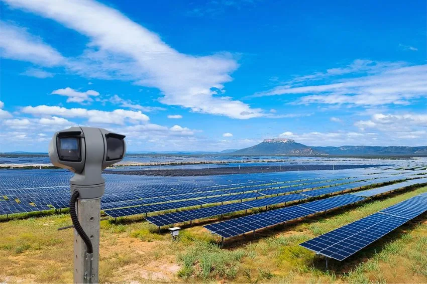 Usina bifacial utiliza detecção por fibra óptica sensitiva para mitigar roubos e furtos
