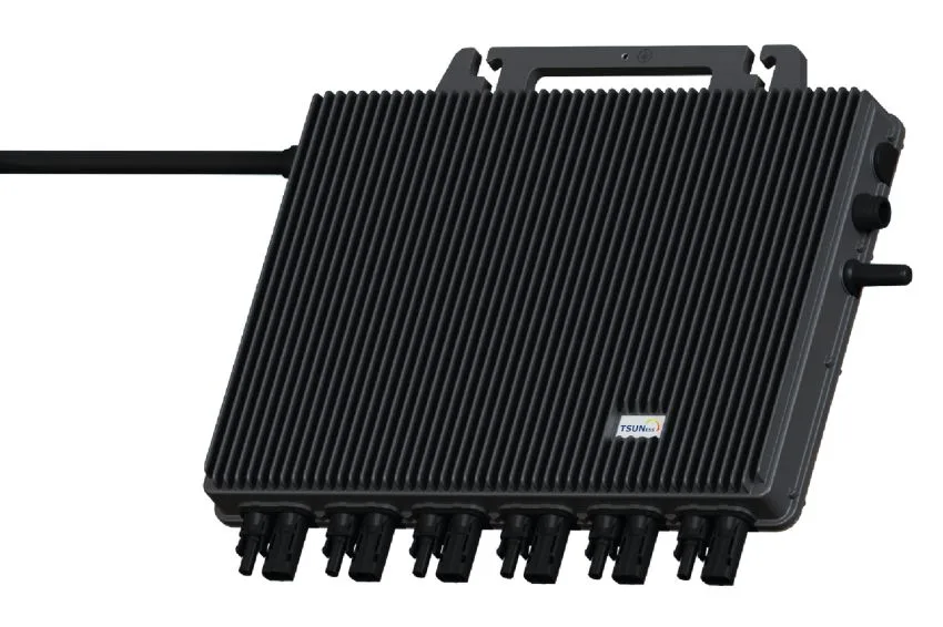 Nova geração de microinversores TSUNESS GEN3 suporta até 6 módulos
