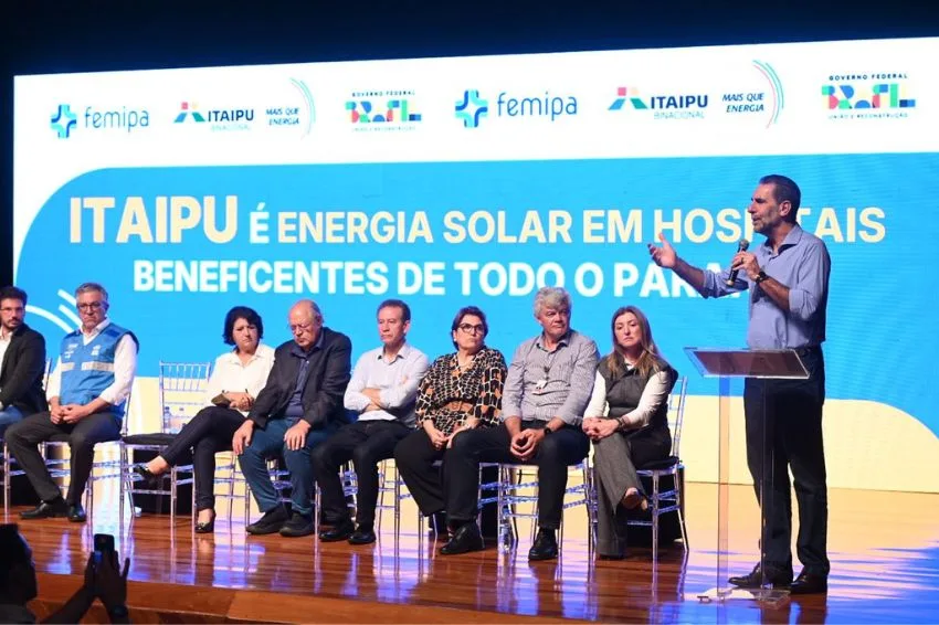 Com investimentos da Itaipu, 80 hospitais do Paraná serão abastecidos por energia solar