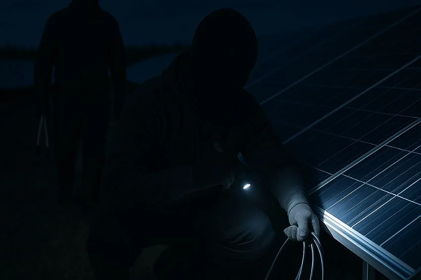Do cobre aos inversores o que é furtado em usinas solares e como prevenir