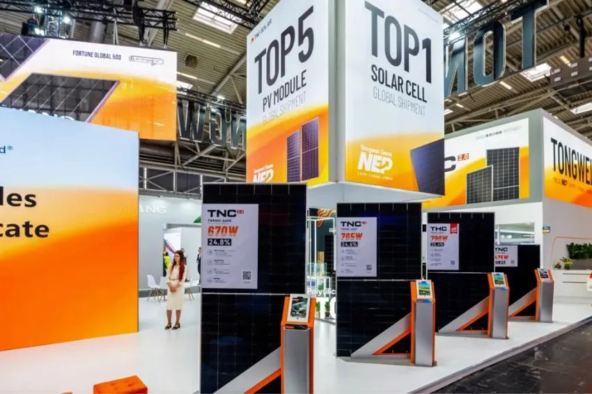 Intersolar Europe Tongwei apresenta nova geração de módulos fotovoltaicos