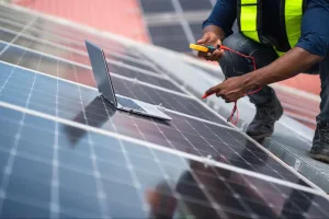 Solar panel maintenance