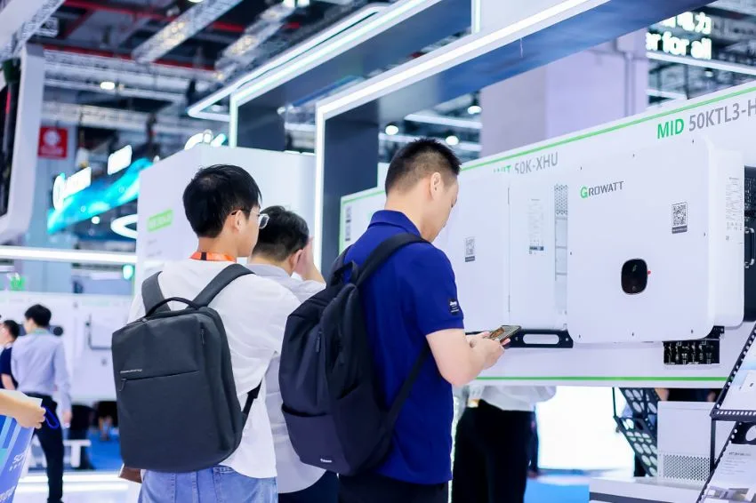 Canal Solar - Growatt apresenta inovações em energia solar e armazenamento na SNEC