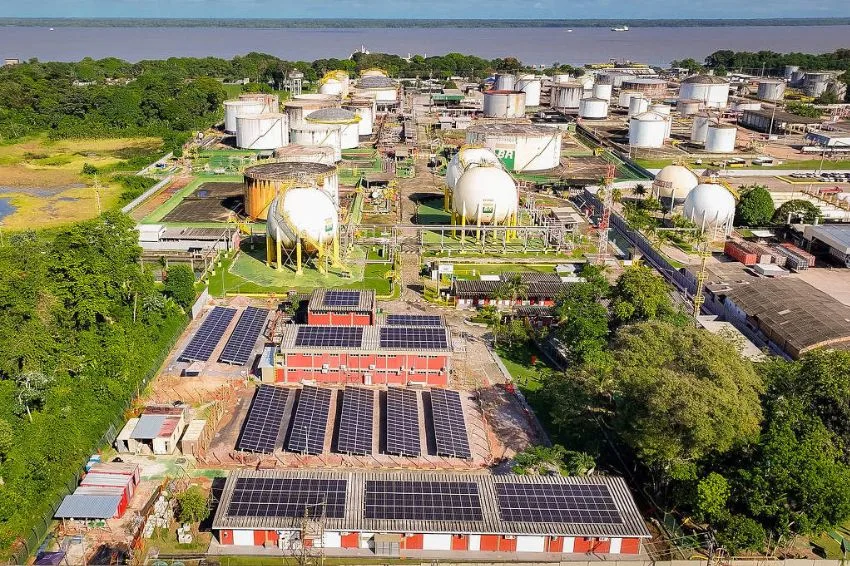 Canal Solar -Terminal da Petrobras em Belém (PA) inaugura usina de energia solar